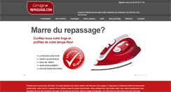 Desktop Screenshot of lavage-et-repassage.com